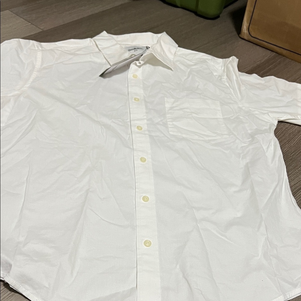 Classic White Men's Shirt